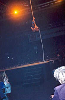 Nicholas Daines rope for Clothes Show Live