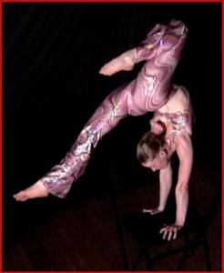 Claire Ashmore acrobat