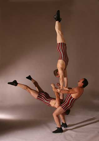 acrobatic strongmen
