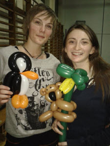 party balloon modeller