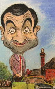 Chris Pavlick caricaturist Bristol from aurorascarnival.co.uk