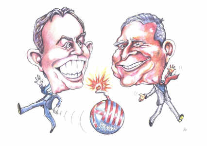 Blair and Bush