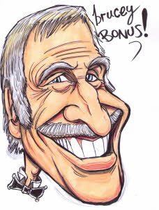 Bruce Forsyth by Rich Russell