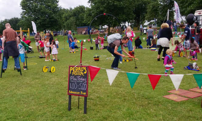 Pedro's Travelling Show....Circus Workshop