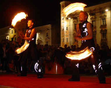 FlameOz amazing fire performers