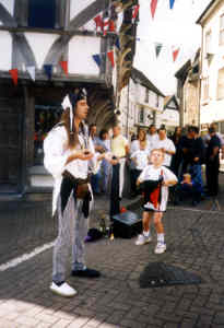 A street performance by Justyn Time.