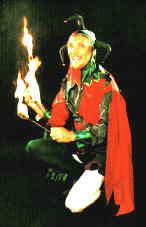 The Jolly Jester - fire performer