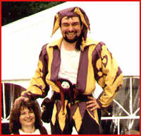 Kevin Burke - medieval jester