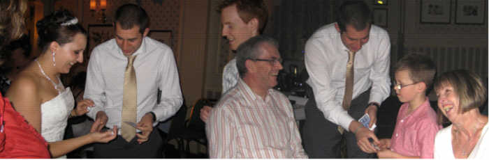 Alex, magician for weddings