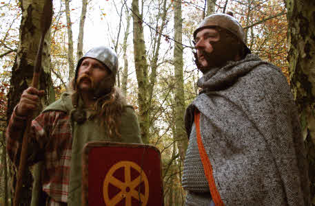 Iron Age re-enactors