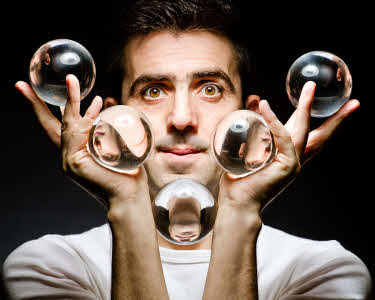 Paul Silver crystal ball manipulator