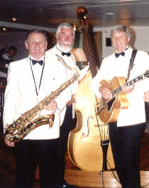 Stripes and Whites, jazz trio for weddings, receptions, dances etc.
