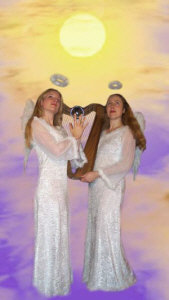 Crystal Music Box - angels