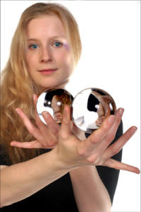 Crystal Music Box - contact juggling