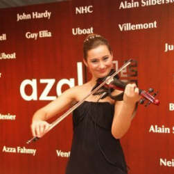 Olga D, The Ultimate Violinist for corporate events