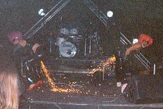 Sparks fly whenThe Faster Pussycats perform.
