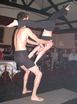 Tabra performing in Derby