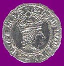 A groat from the reign of King Henry.