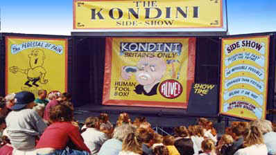 Kondini's stage