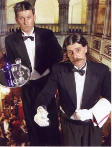 Jeeves & Mortimer - Add a touch of class to any occasion with these gentleman's gentlemen.