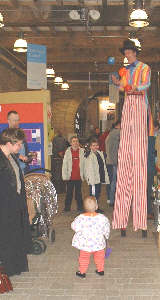 Kris at Standage Visitor's Centre. Photo courtesy of Sandra Cash, Standage.