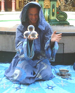 Flame Oz The Fluid Druid crystal ball manipulator 