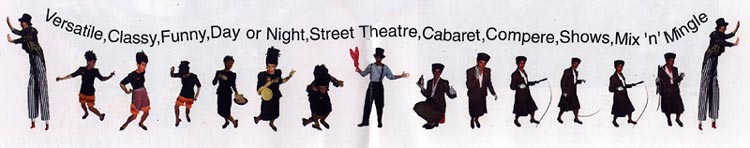 Lady Margo / Ms Mop a versatile performer.