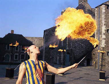 Timothy Lenkiewicz - fire breather