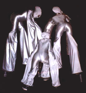 Dainty Sue and friends - Alien stiltwalkers