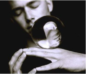 Amazing crystal ball manipulation
