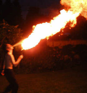 fire breathing