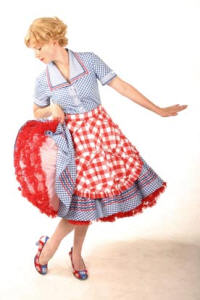 Agatha Twist 1950's housewife walkabout character