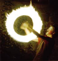 Edinburgh Performers fire show