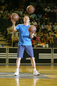 Basketball juggling