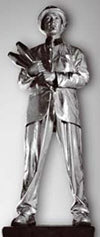 Rob Fiery human statue