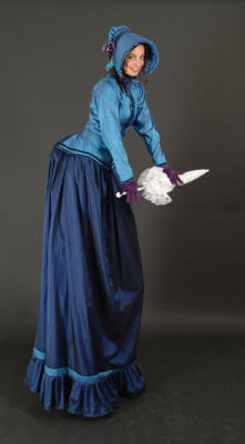 Surface Tension Victorian Lady stiltwalker
