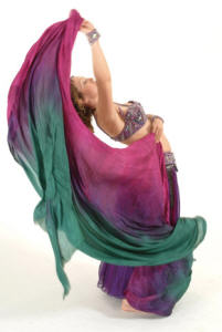 Purple Bellydancer