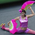 Roller Skating girls..acrobats  from circusperformers.co.uk and Auroras Carnival