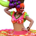 Living Tables, Carmen Miranda,chefs, waiters etc  from circusperformers.co.uk and Auroras Carnival