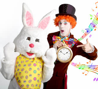 Jason Maverick Mad Hatter and easter Bunny