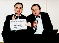 Rich Beggars. Yacht to maintain - Please give generously.