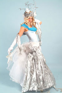 The Ice Queen visits at Christmas  from circusperformers.co.uk and Auroras Carnival